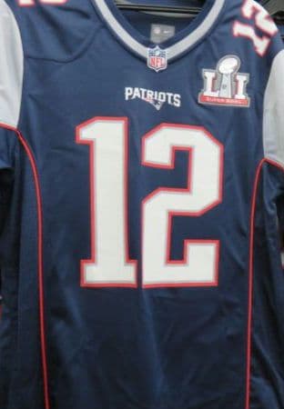 【希少】NFL スーパーボウル LI ペイトリオッツ トム ブレイディ M