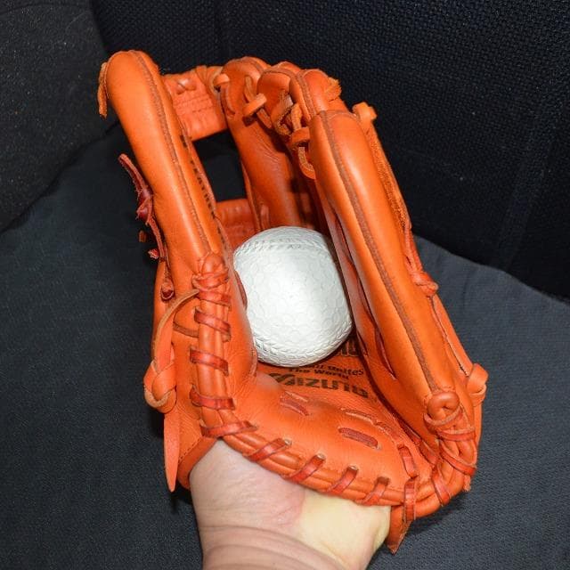 【リペア済み】Mizuno BEWL LEAGUE 一般軟式　野球グローブ