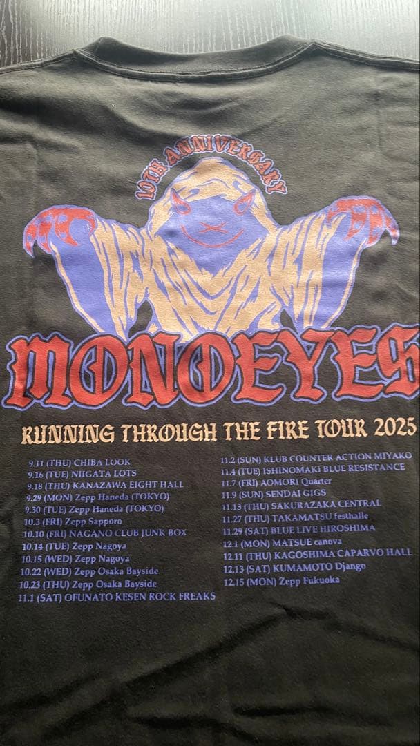 MONOEYES Tシャツ 5枚セットXL・Lサイズ