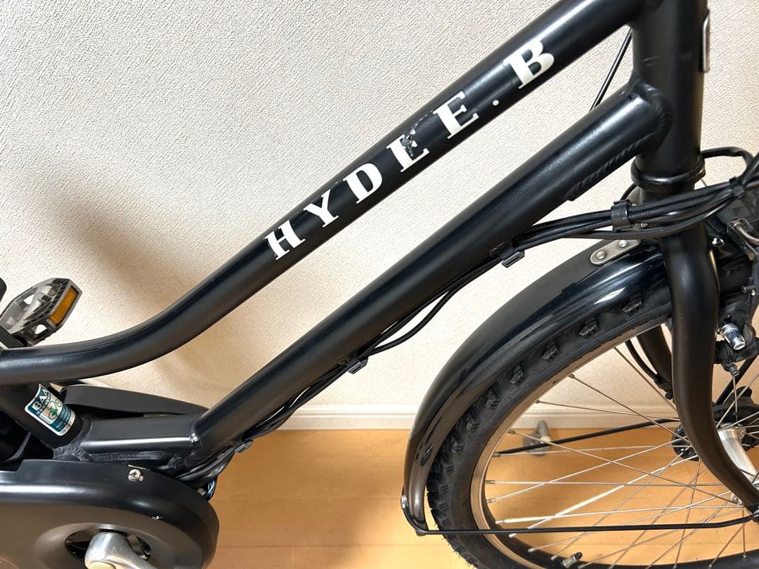 sol様用(引取)電動自転車ブリヂストン　HYDEE・B 12.3前後タイヤ新品