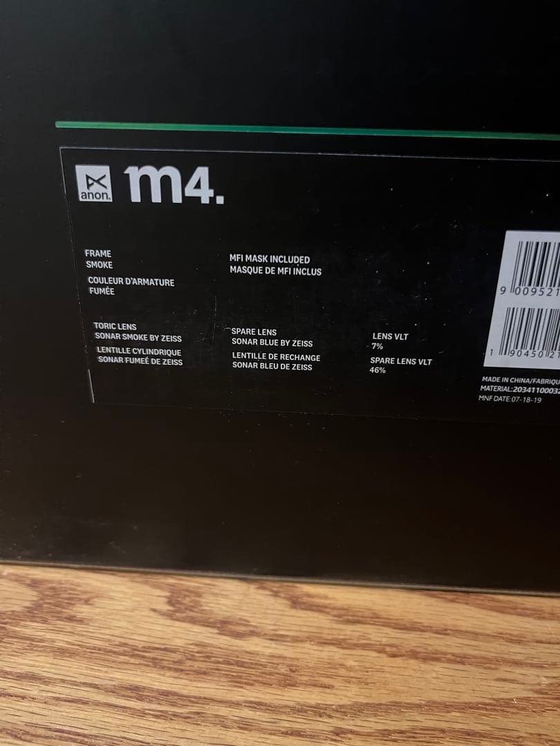 h*e様 ANON M4 アノン　ゴーグル　スキー　スノーボード　マグネット