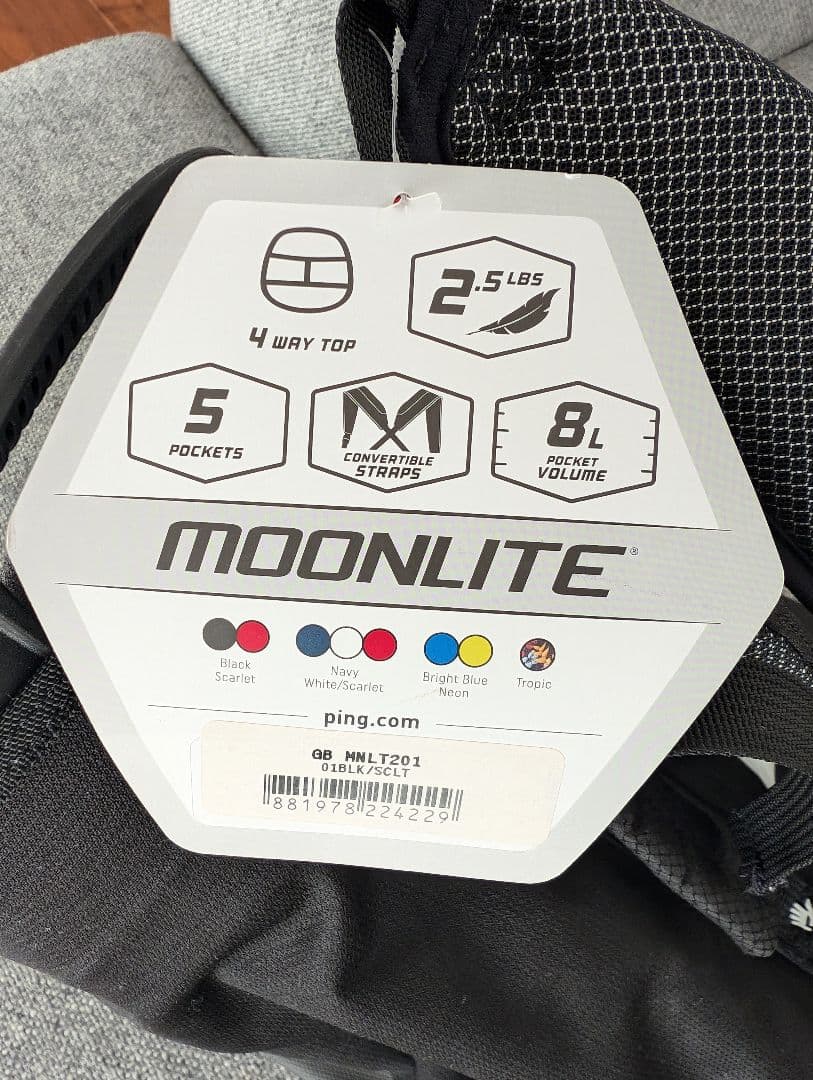 PING Moonlite Golf bag ピン ムーンライト