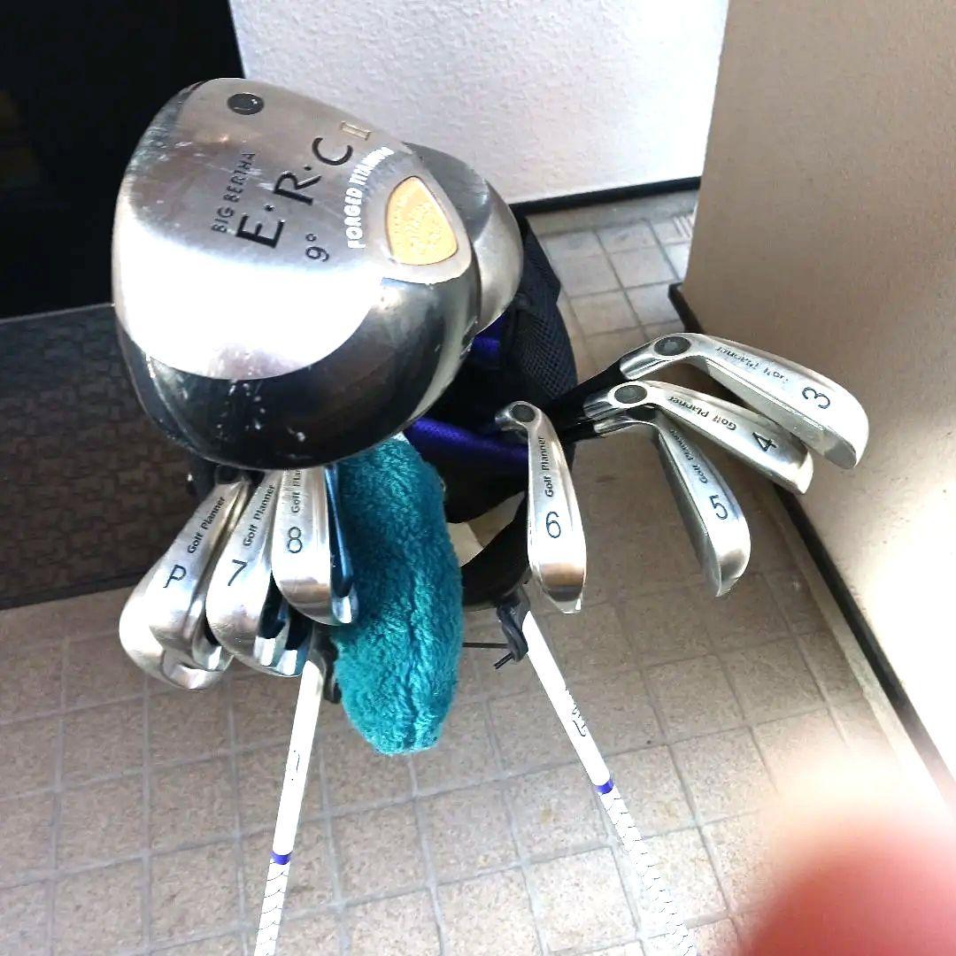 Titleist キャディバッグ スタンドバッグ 9型、クラブ セット