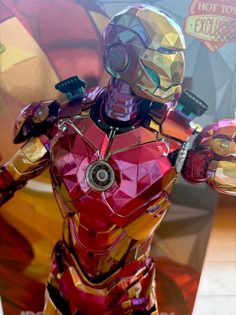 ホットトイズ　アイアンマン（フラクタルアーマー）