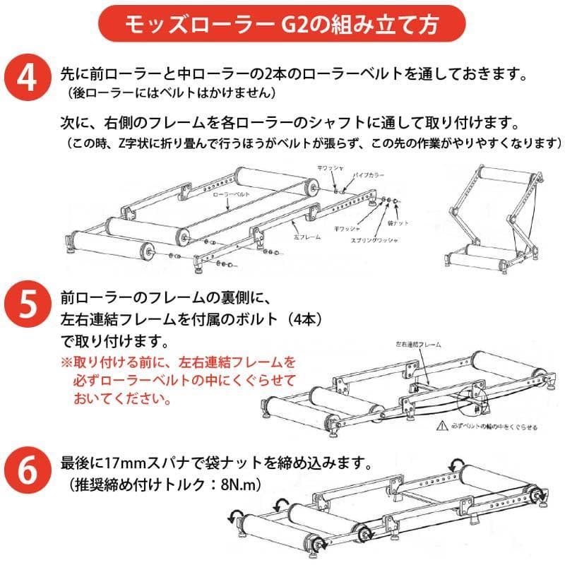 ミノウラ モッズローラーG2 Moz-Roller G2 3本ローラー 新品