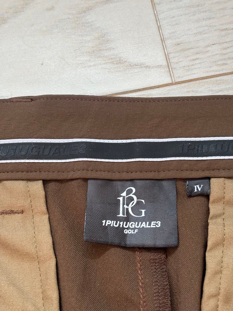 【新品・現行品】定価4.4万　1PIU1UGUALE3 GOLF　ショートパンツ