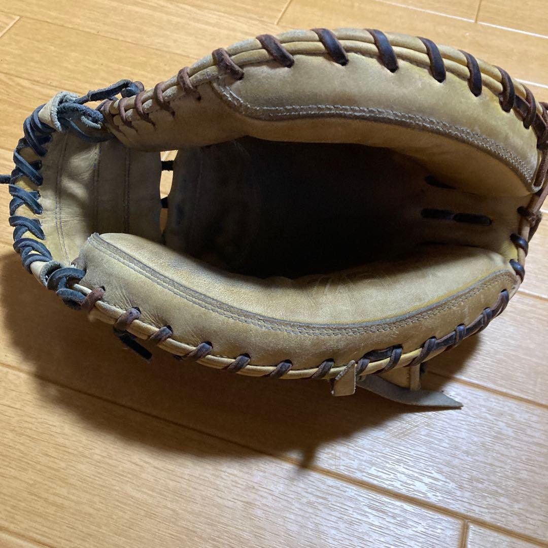 太郎ZETT 硬式グローブ ベージュ