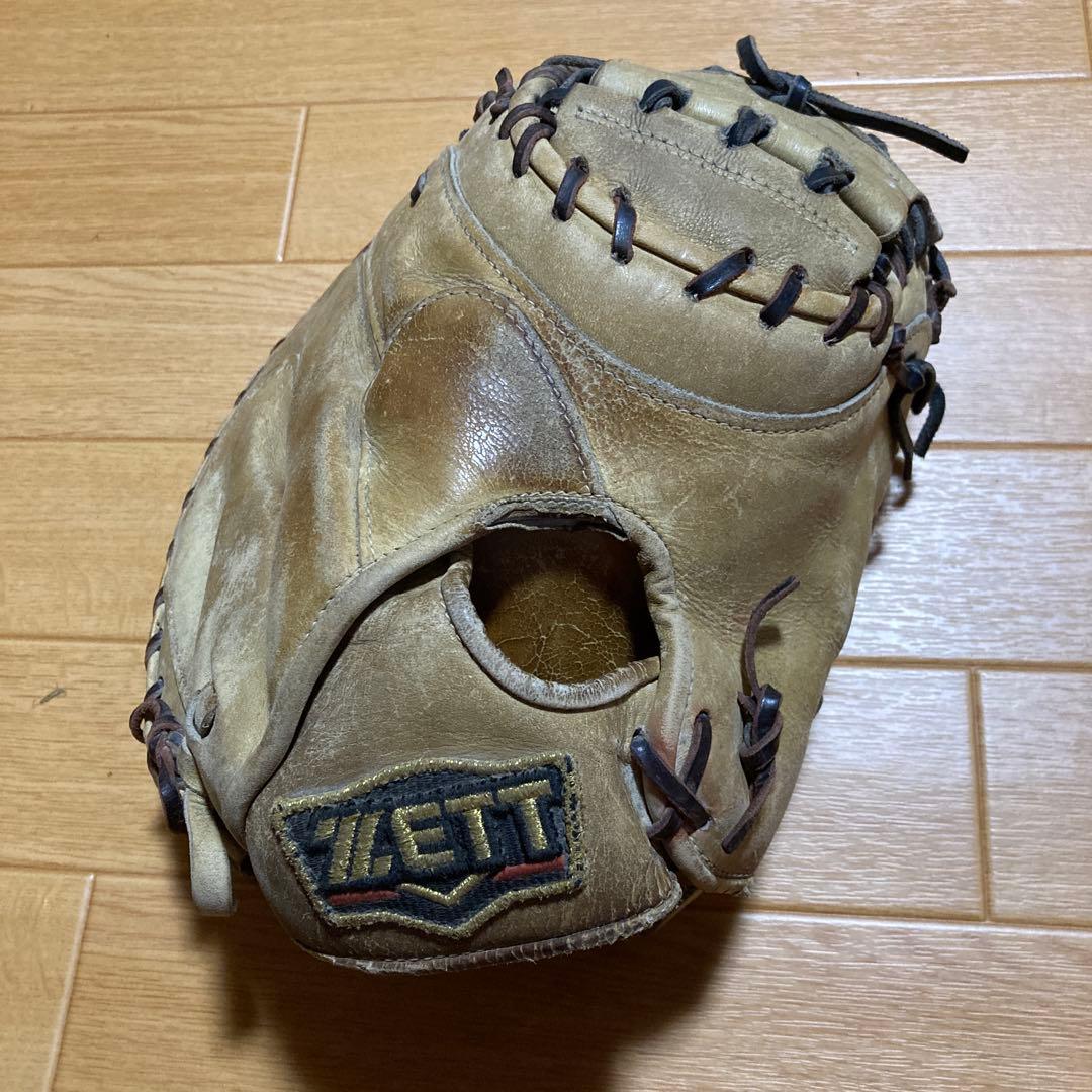 太郎ZETT 硬式グローブ ベージュ