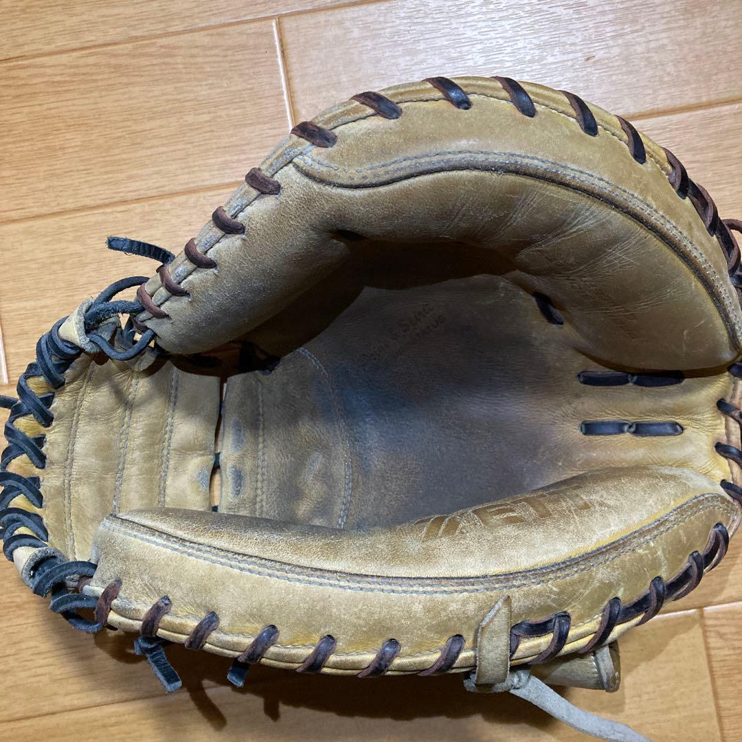 太郎ZETT 硬式グローブ ベージュ