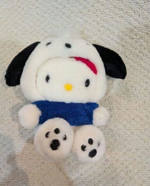 ポチャッコ　着ぐるみキティ　キティかぶりものぬいぐるみ 2005年　レトロ