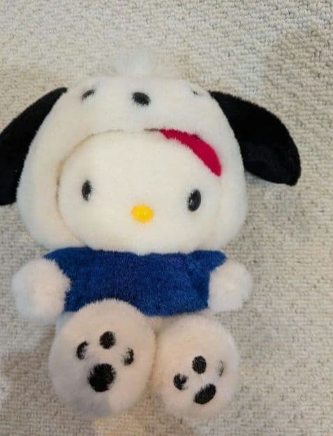 ポチャッコ　着ぐるみキティ　キティかぶりものぬいぐるみ 2005年　レトロ