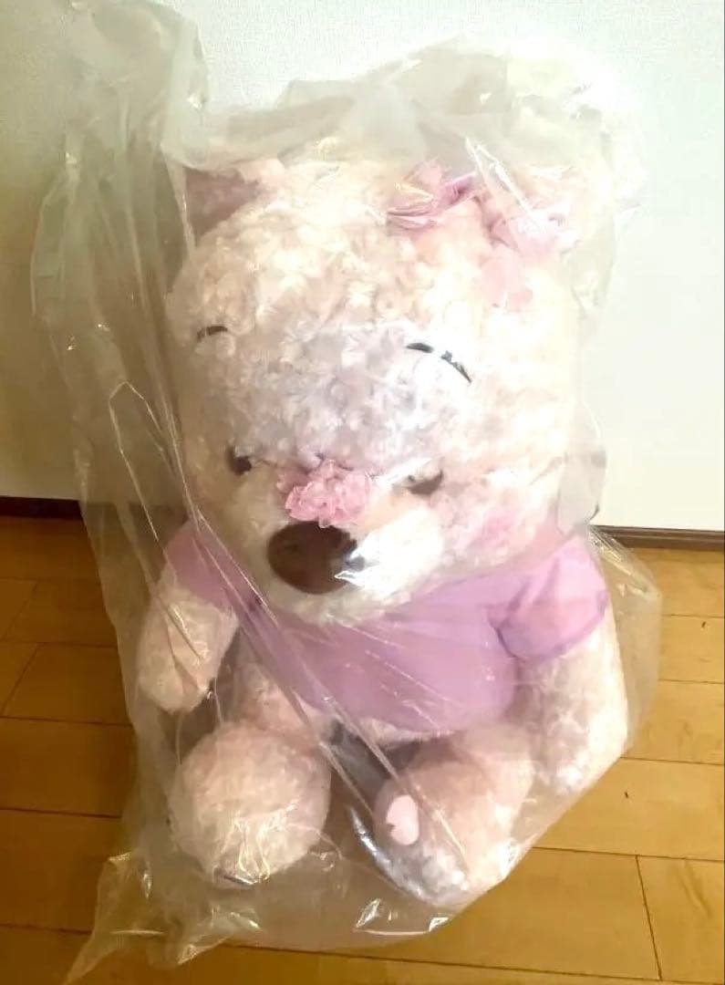 ディズニー　くまのプーさん　特大サイズ　桜バージョン　80✖️50cm ぬいぐるみ