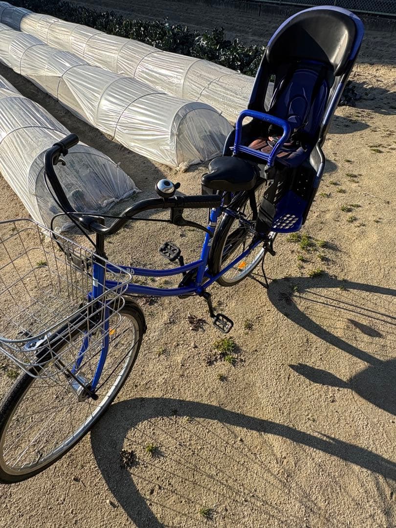 青色・オートライト・タウンサイクル(26㌅)お届け出来ます。お引き取りも可能です