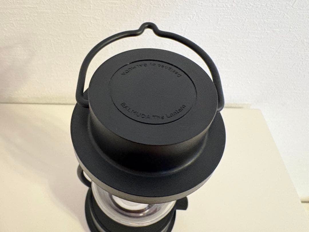 バルミューダ ランタン ブラック BALMUDA LEDランタン 充電式 美品
