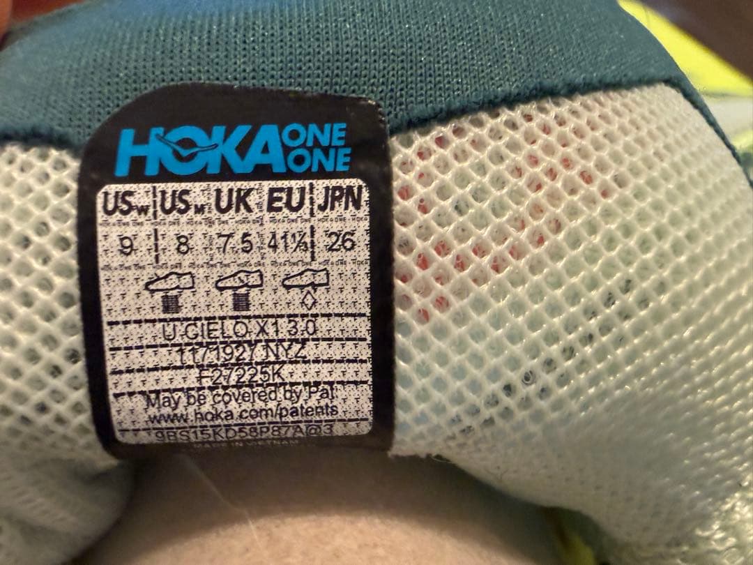 新品未使用　HOKA CIELO X1 3.0 26.0