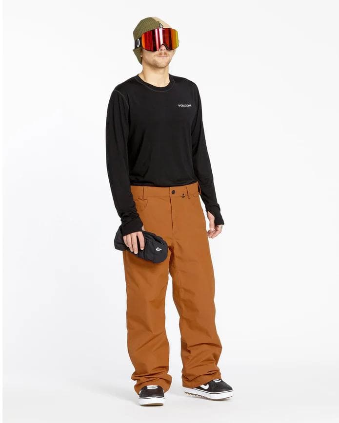 1862【新品未使用】ボルコム メンズ スノボウェア パンツ ブラウン 25年