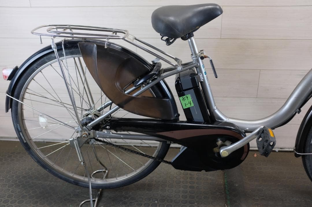 電動自転車ヤマハPAS　26インチ　3段　8.9Ah充電器あり