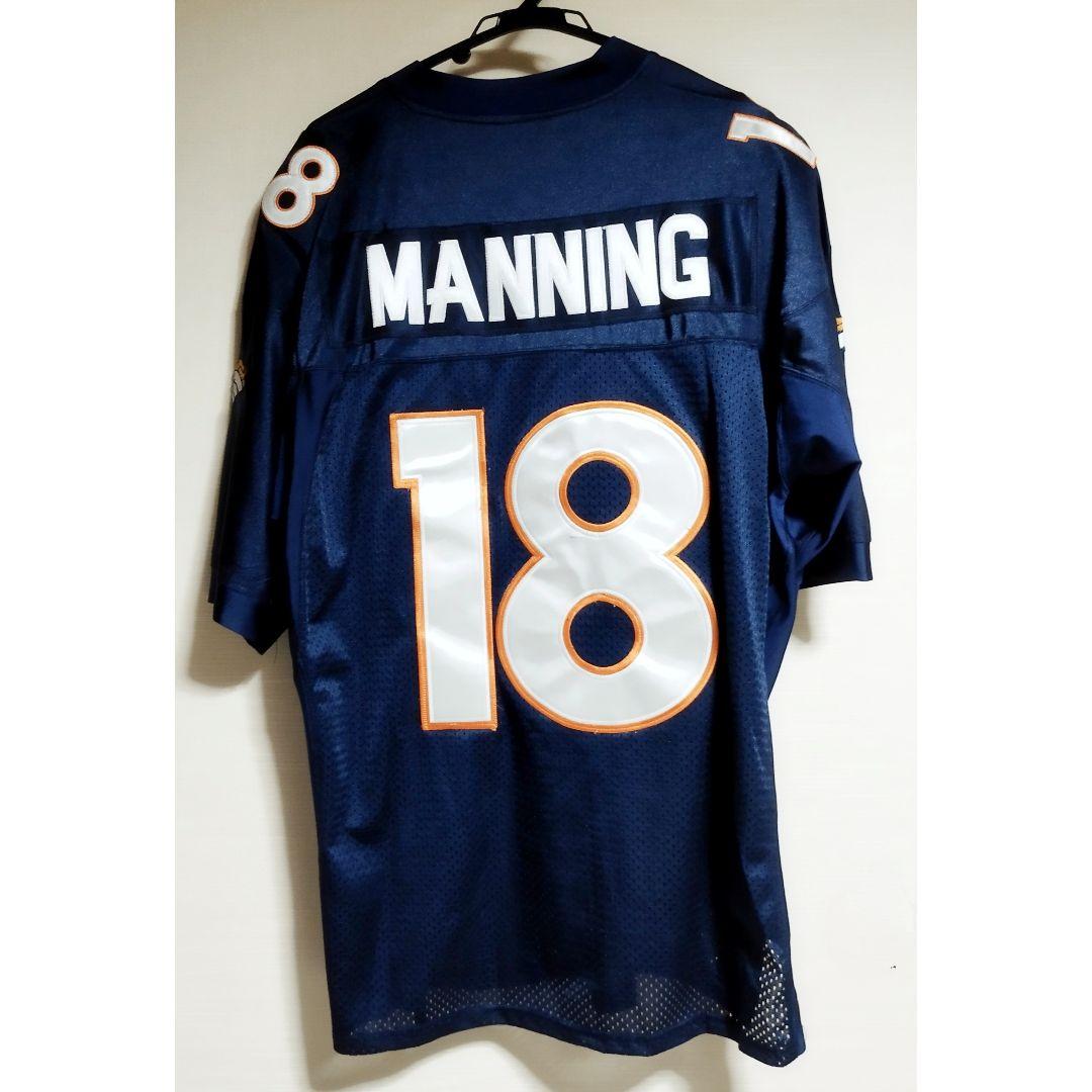 未使用　リーボック　NFL 　デンバー・ブロンコス　ペイトン・マニング　54