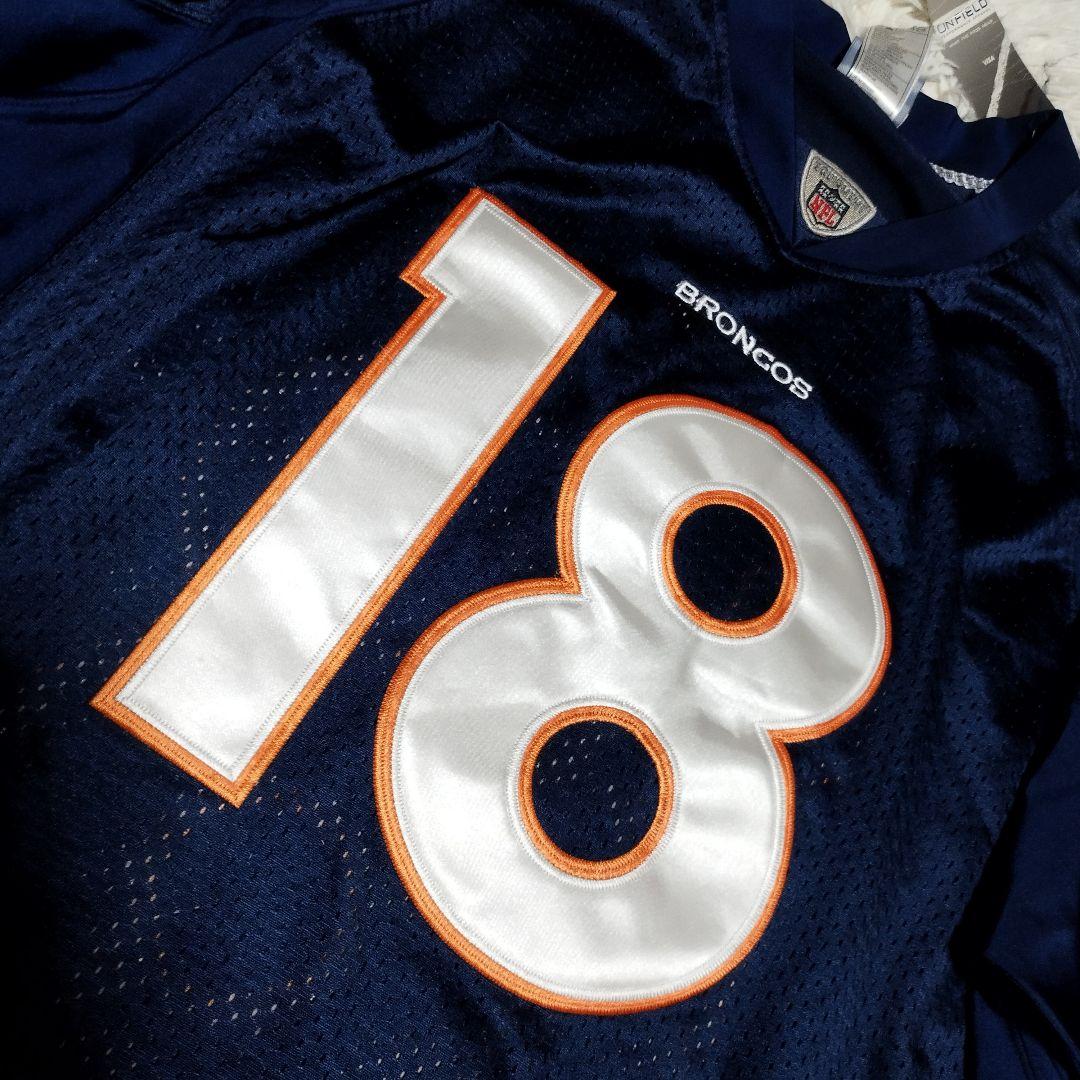 未使用　リーボック　NFL 　デンバー・ブロンコス　ペイトン・マニング　54