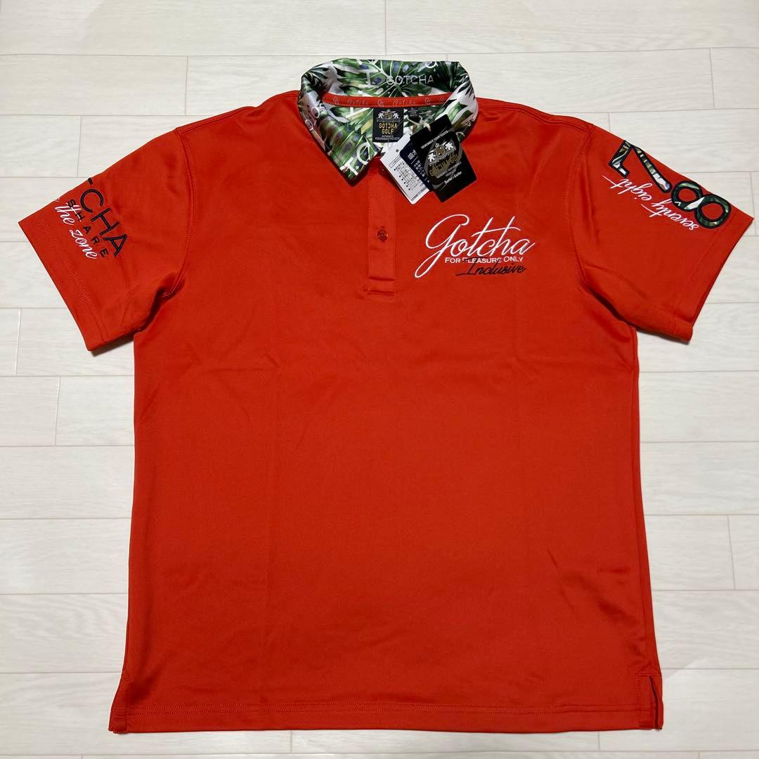 GOTCHA GOLF ガッチャ ゴルフ メンズ 半袖 ポロシャツ Lサイズ
