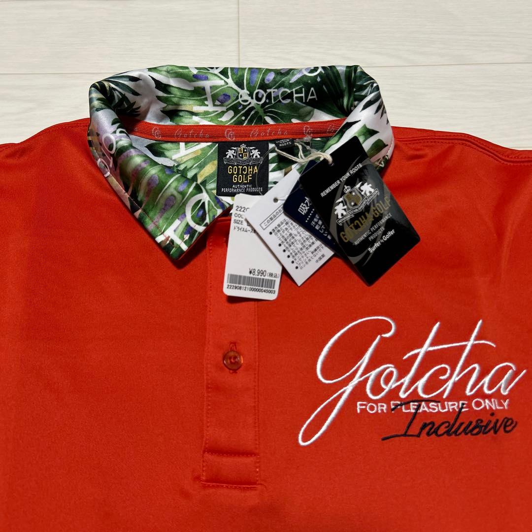GOTCHA GOLF ガッチャ ゴルフ メンズ 半袖 ポロシャツ Lサイズ