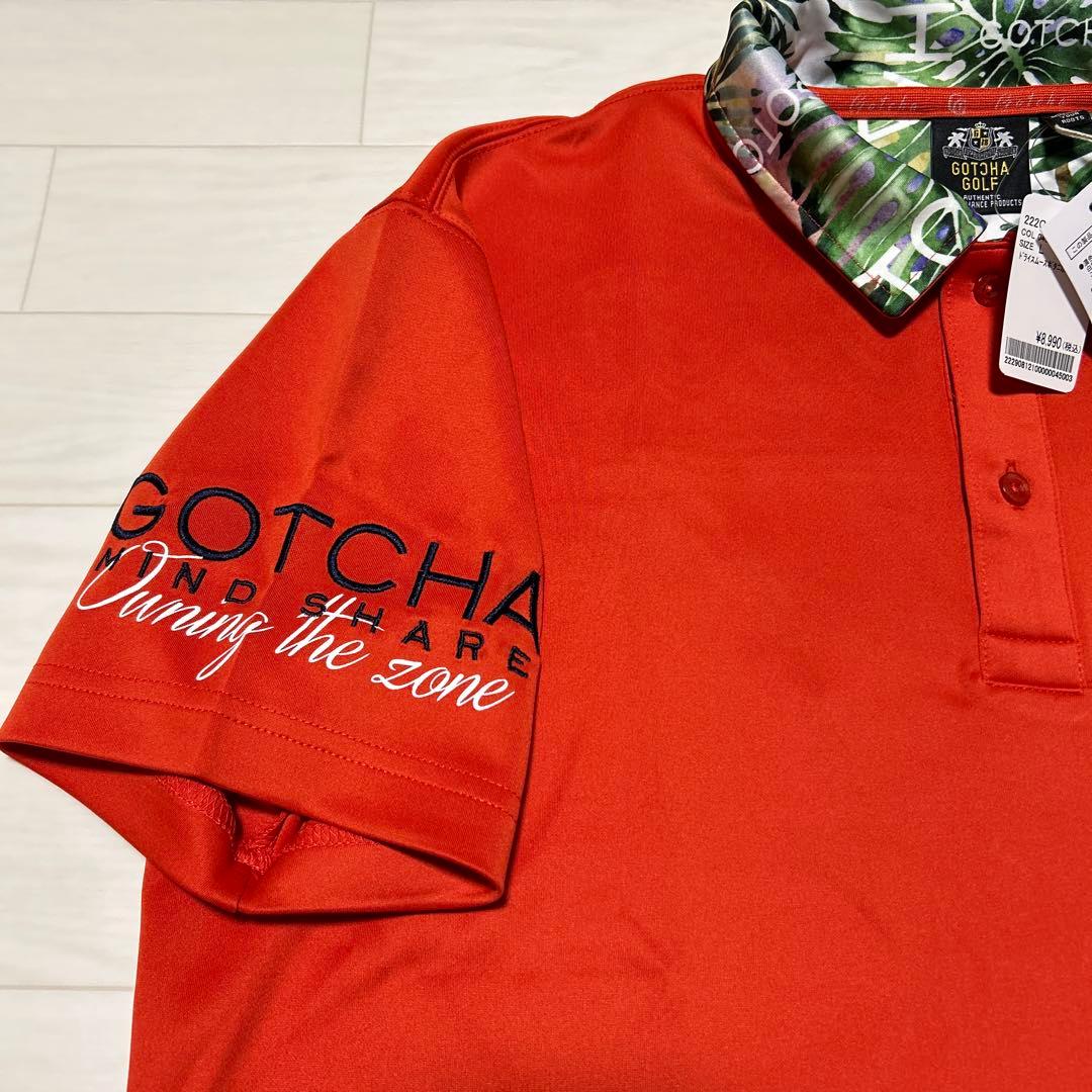 GOTCHA GOLF ガッチャ ゴルフ メンズ 半袖 ポロシャツ Lサイズ