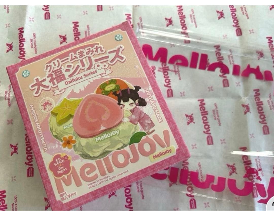 り*ん様 Mellojoy クリームまみれ大福 新パケ　未開封　シュリンク付き