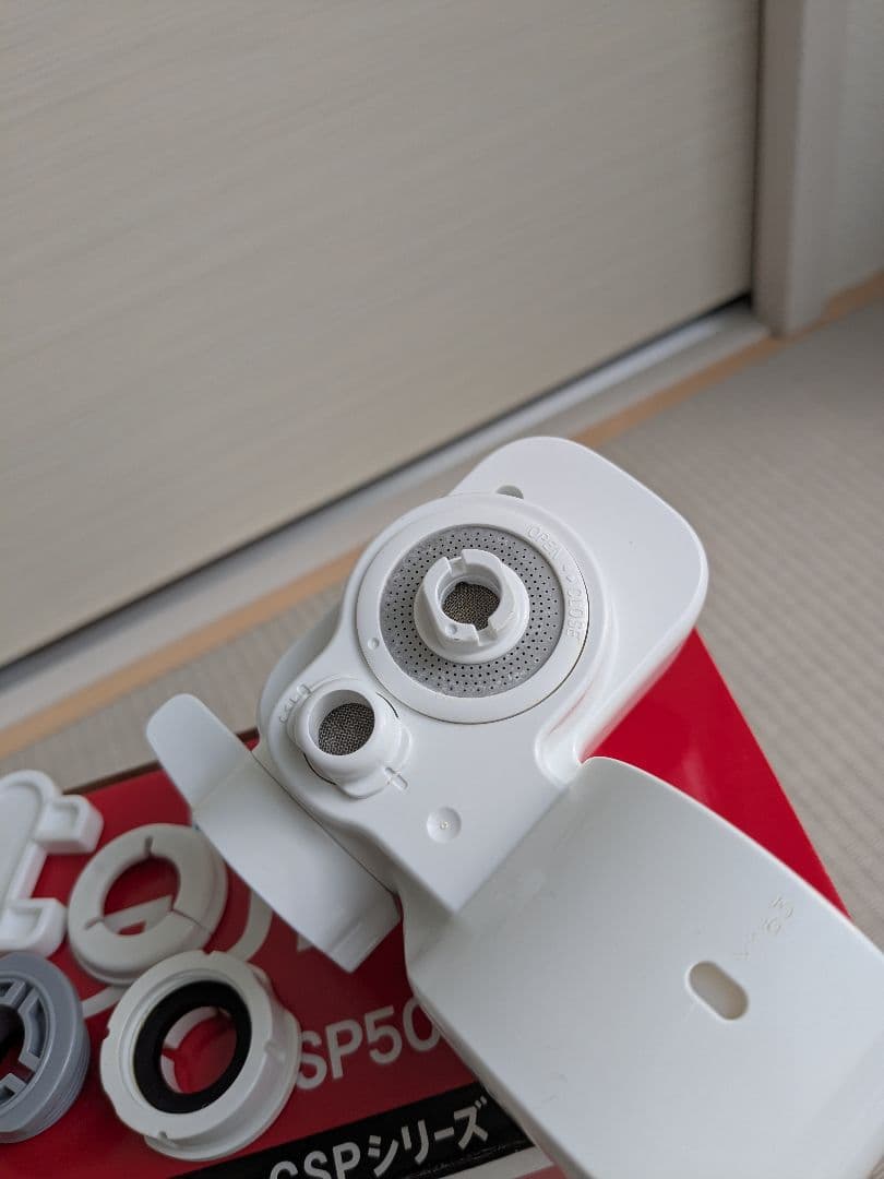 Cleansui CSP501 蛇口用浄水器+交換カートリッジ 3個入り