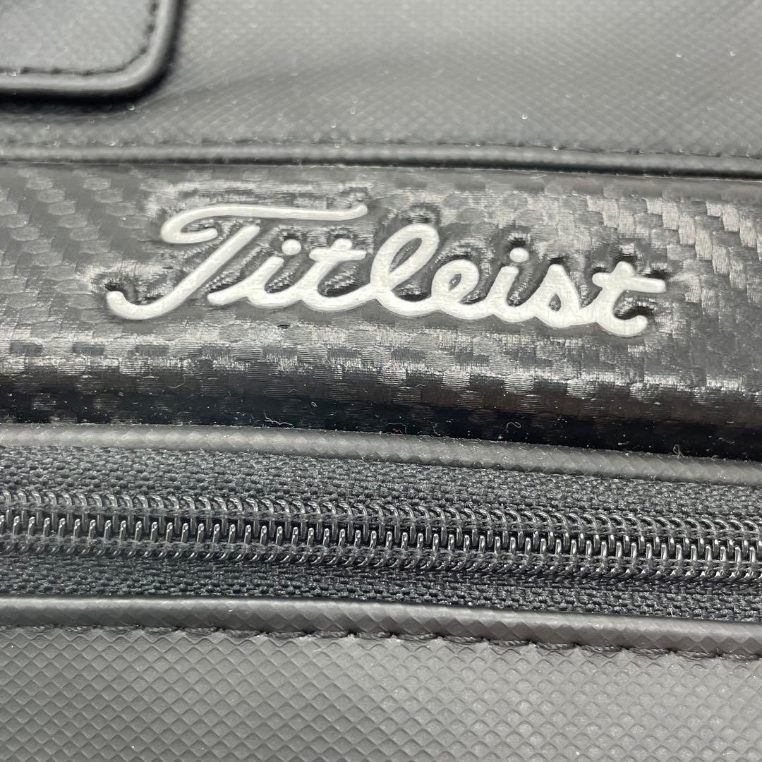 BN4567□Titleist 2WAY ショルダーバッグ ゴルフバッグ 良好
