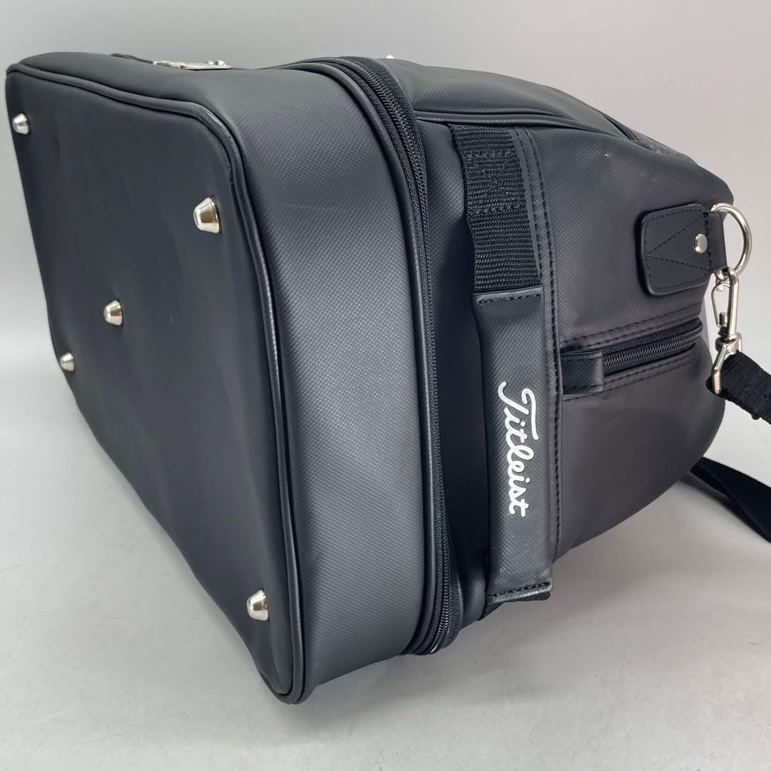 BN4567□Titleist 2WAY ショルダーバッグ ゴルフバッグ 良好