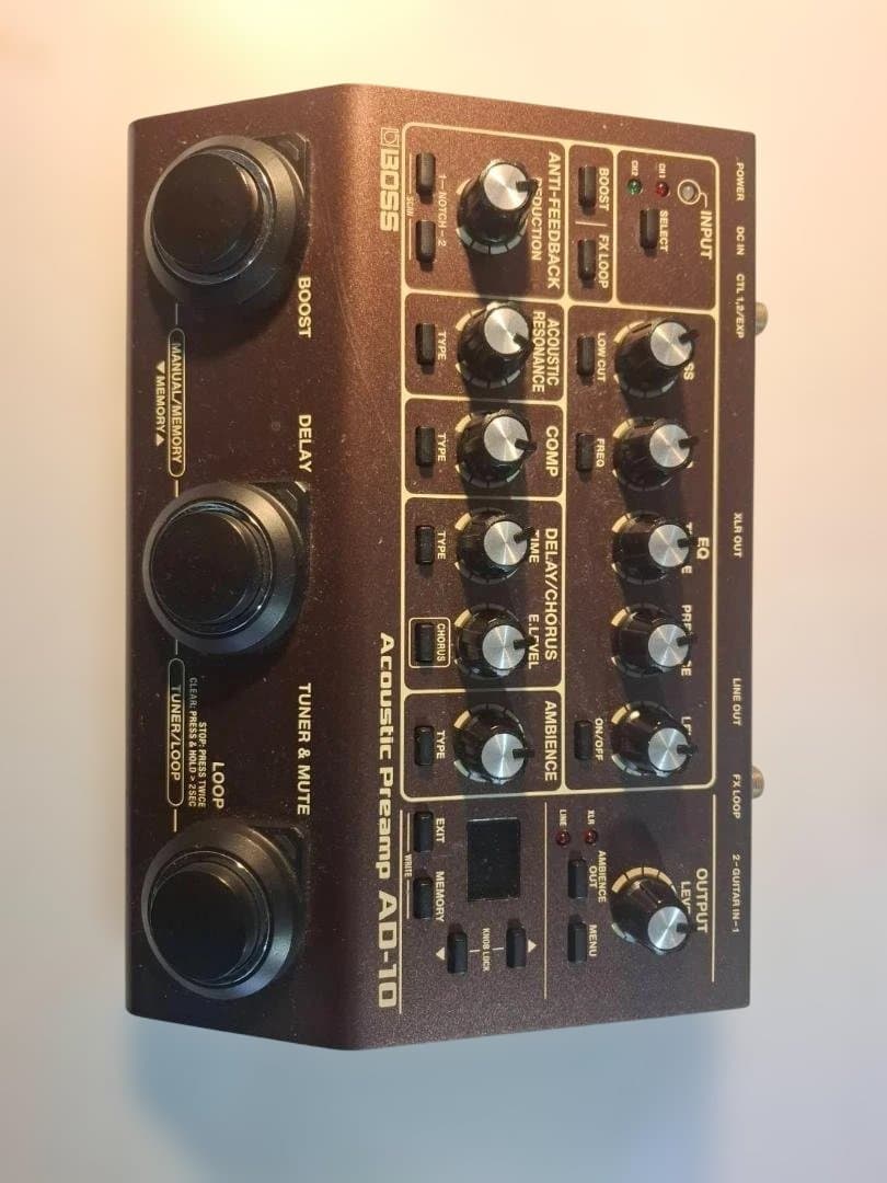 BOSS ボス AD-10 アコースティックギター用
