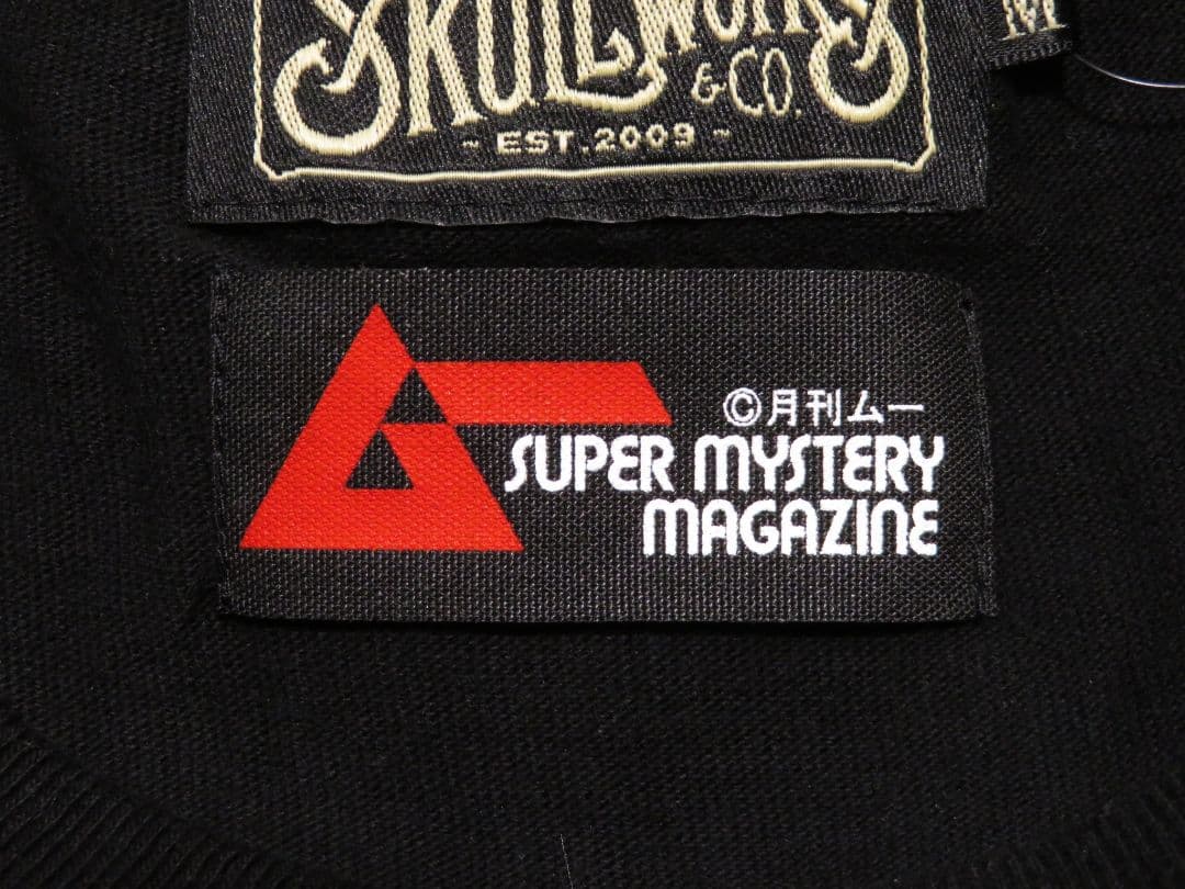 ✅️新品 スカルワークス 月刊ムー 40周年記念 ロンT チュパカブラ Tシャツ