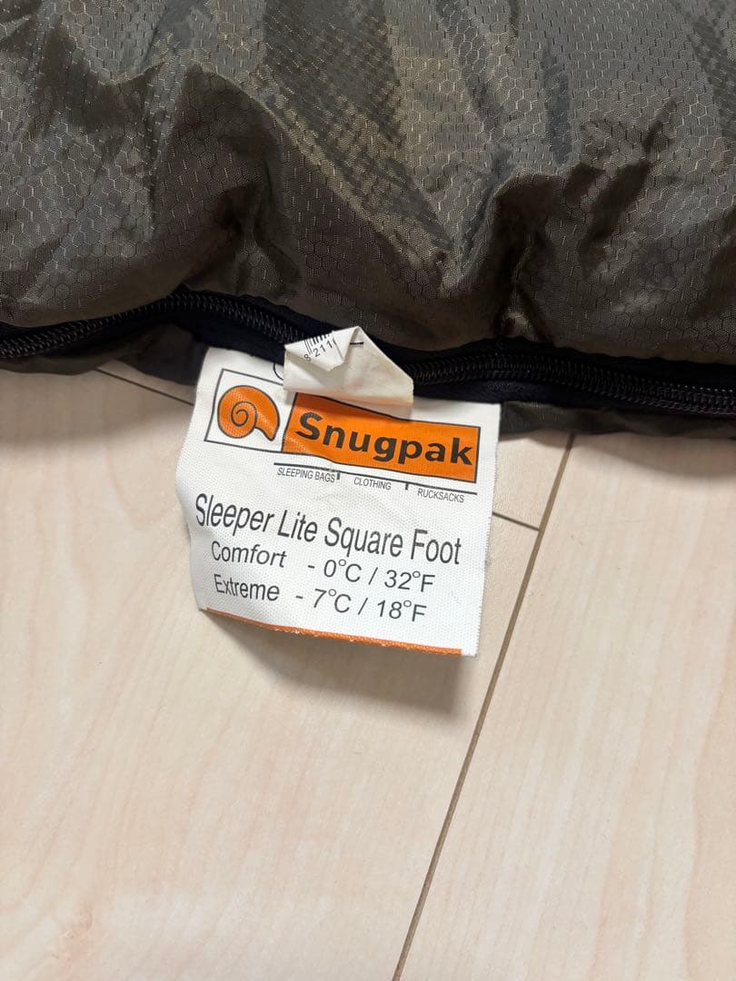 Snugpak Coleman シュラフセット 寝袋 sleeping bag