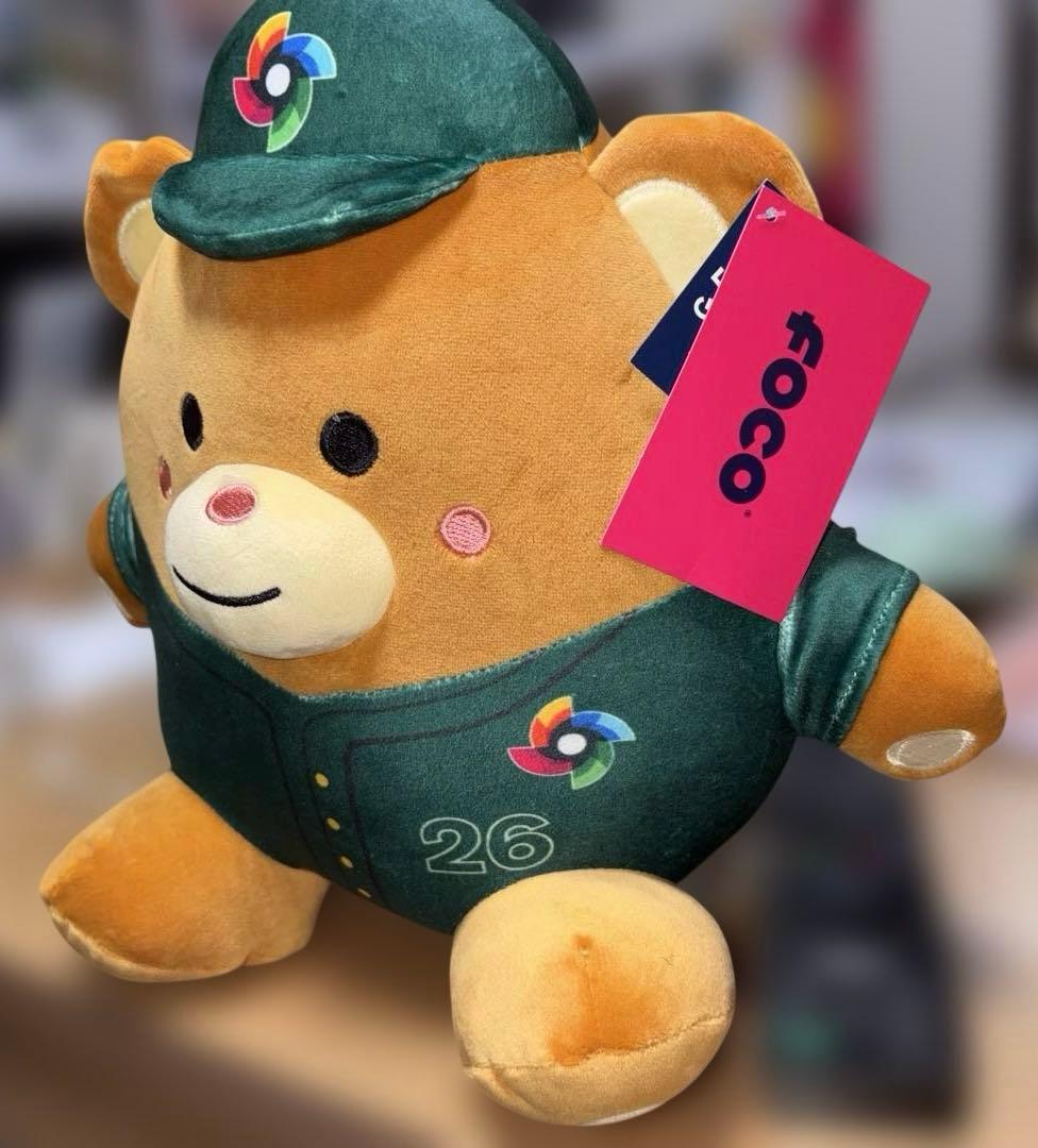 WBC2026 マイアミローンデポパーク限定FOCO クマぬいぐるみ