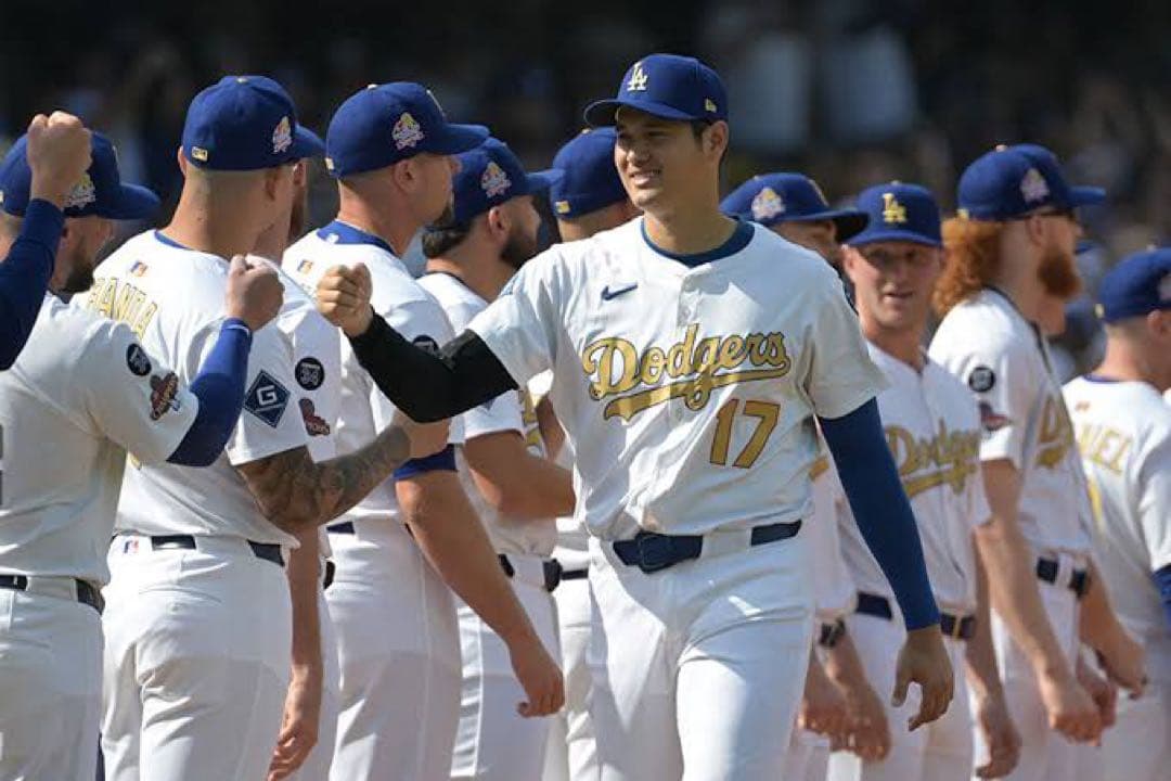 ロサンゼルス ドジャース 2024 ワールド シリーズ チャンピオンズ ゴールド
