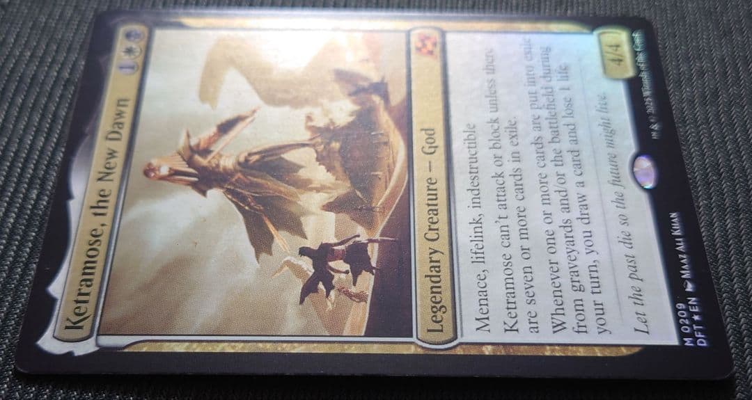 mtg 稀少個体 新たな夜明けケトラモーズ 英語版 FOIL dft
