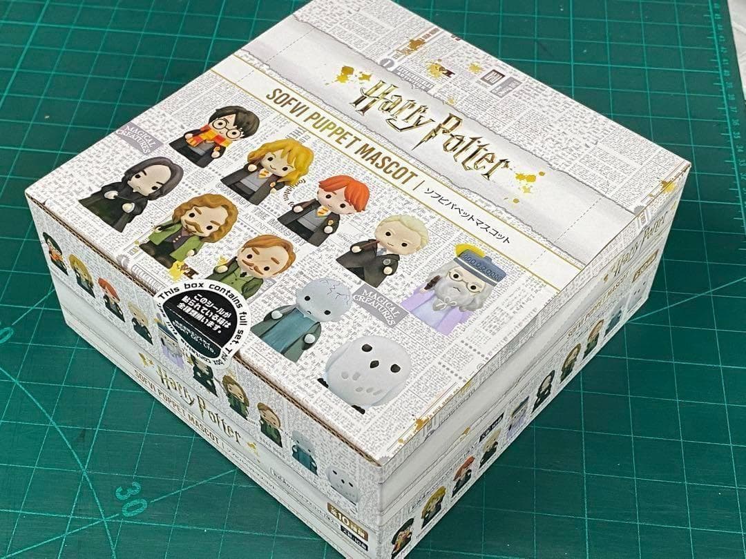 【新品未開封】ハリー・ポッター ソフビパペット 10種BOX　箱のまま発送