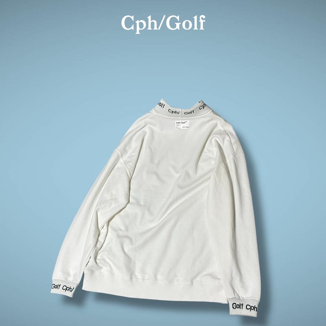 Cph/Golf キャプテンズヘルムゴルフ モックネック ロングスリーブTシャツ