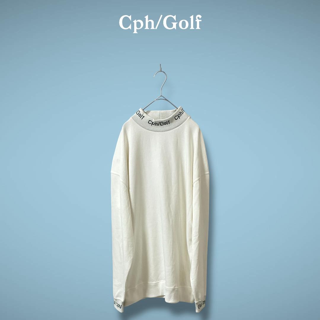 Cph/Golf キャプテンズヘルムゴルフ モックネック ロングスリーブTシャツ