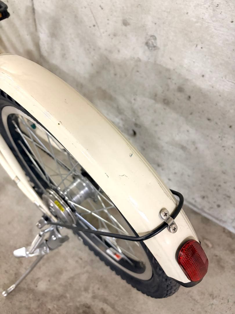 ベガス ミニベロ 自転車 本体 前カゴ付き 鍵なし