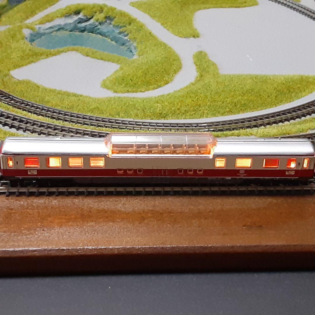 Maerklin（メルクリン）Zゲージ　客車4両　　室内灯点灯確認済