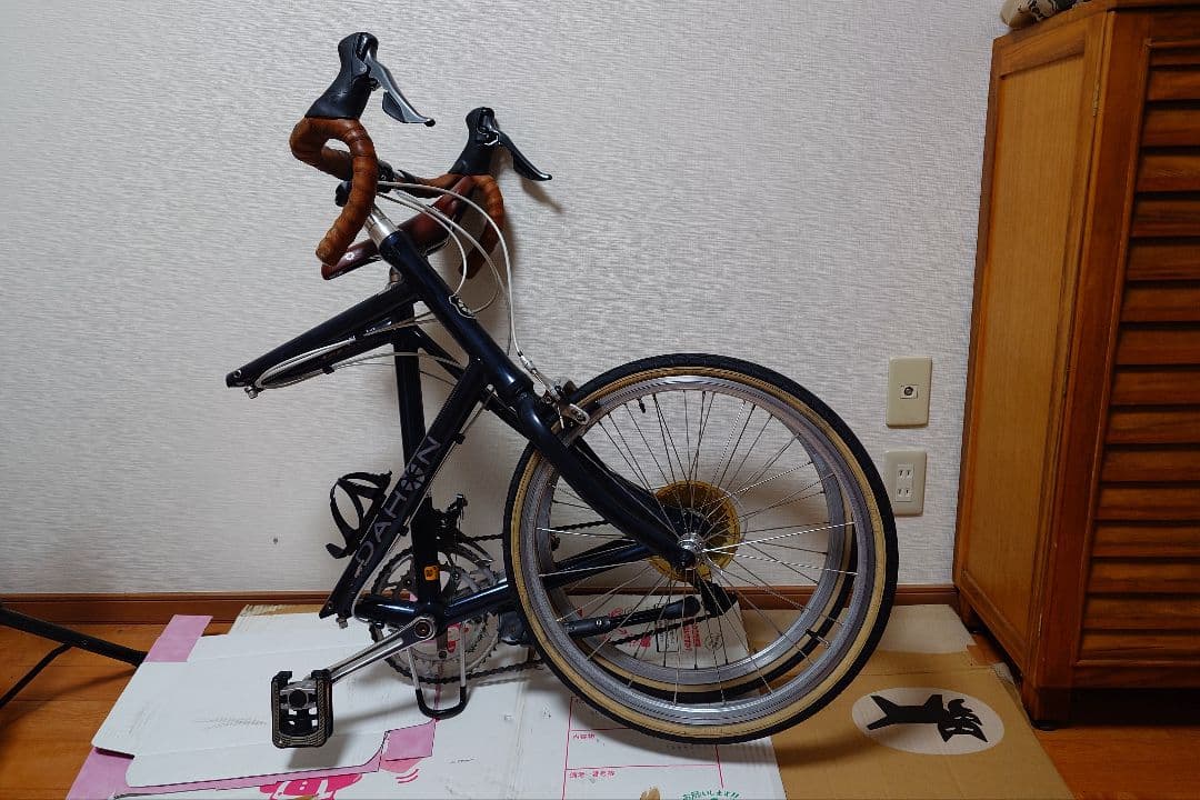 【引取限定】DAHON DASH Altena 折りたたみ自転車 ネイビー