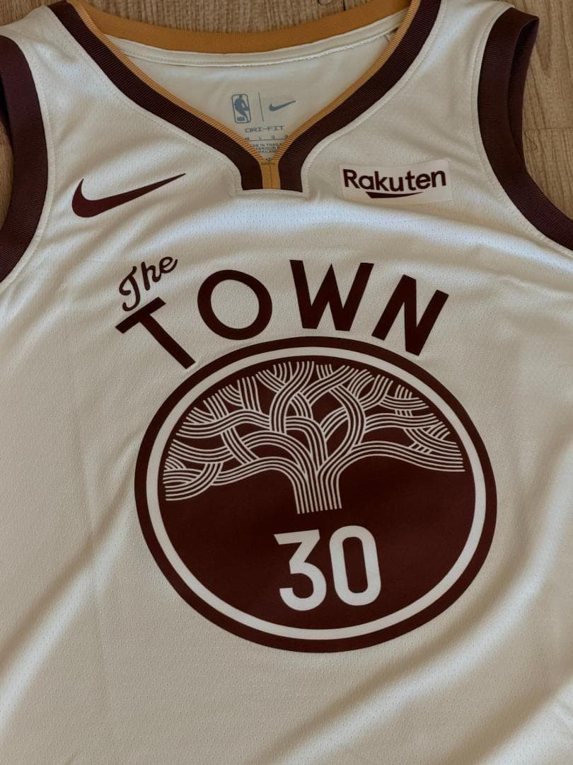 【新品】NBA ウォリアーズ カリー ユニフォーム Lサイズ (48)