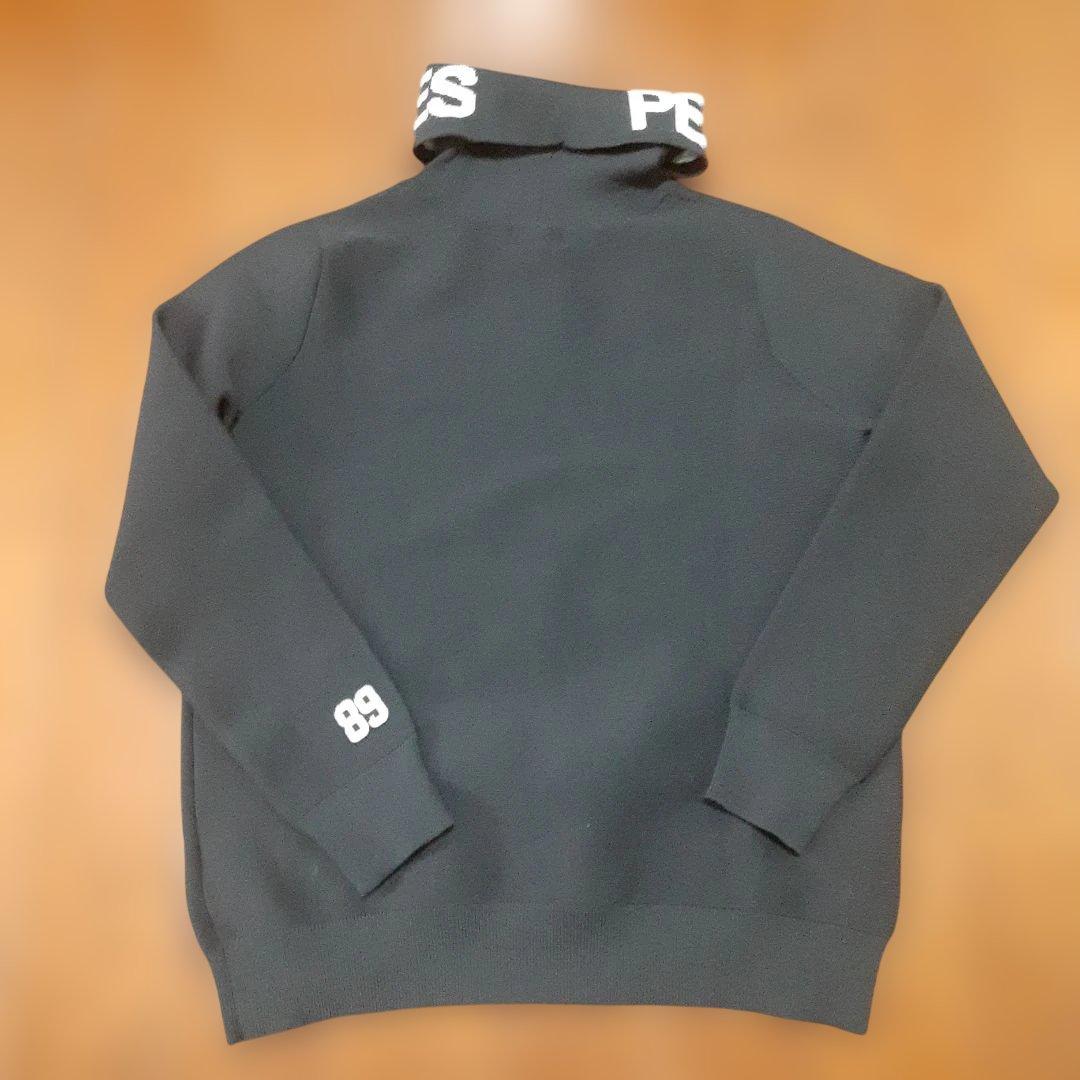 美品　PEARLYGATE　レディースゴルフ タートルネックセーター 黒 0