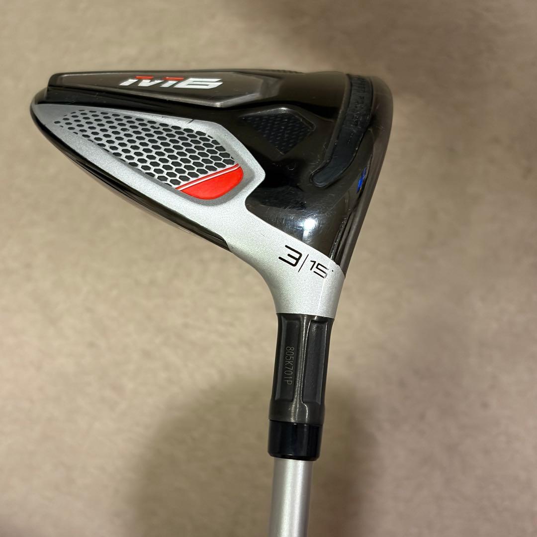 【美品】TaylorMade M6 3W フェアウェイウッド 15度