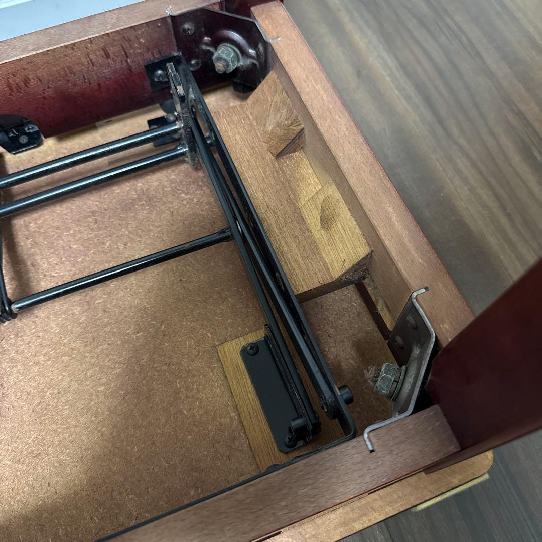美品 ITO イトー ピアノ椅子 トムソン型 高低 希少 アンティーク レトロ