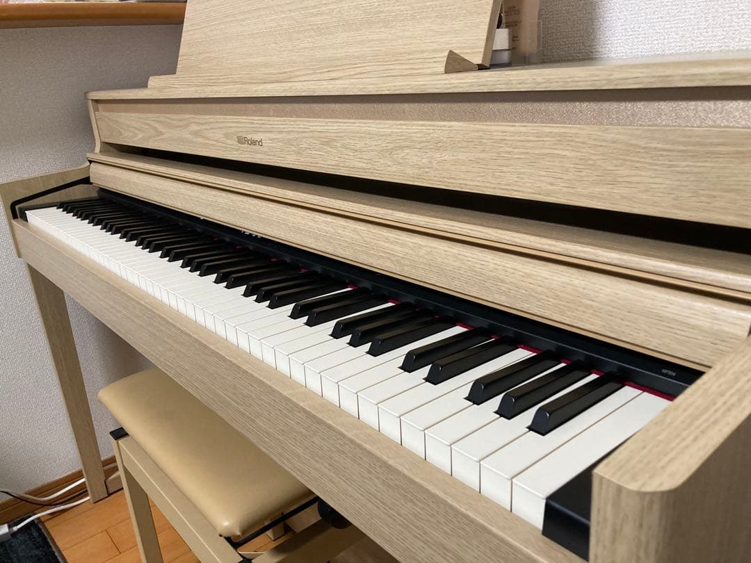 Roland 88鍵電子ピアノ ライトウッド