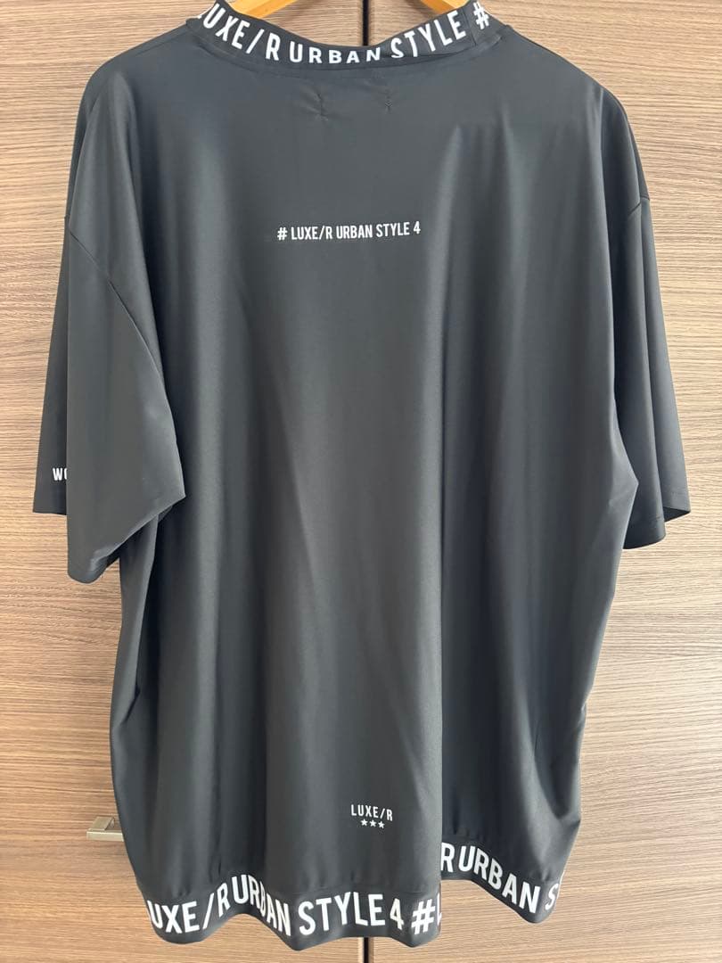 REZES冷感モックネック #LUXE/URBAN STYLE 黒　3L