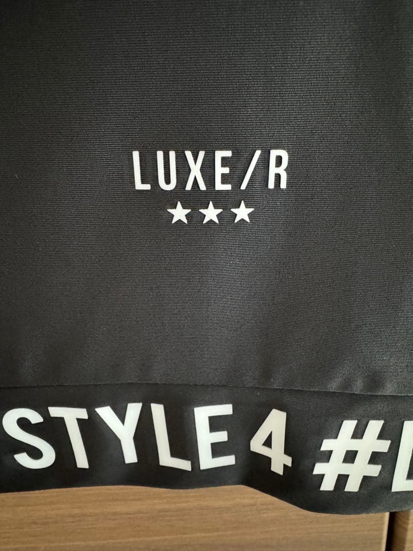 REZES冷感モックネック #LUXE/URBAN STYLE 黒　3L