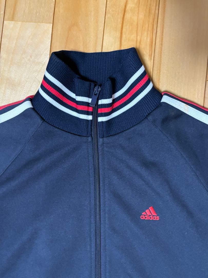 adidas ジャージ上下セットレディース ネイビー